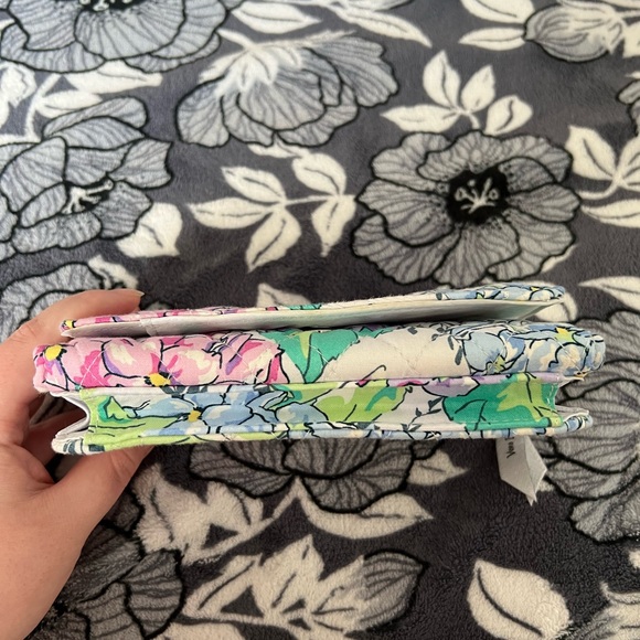 Vera Bradley Happy Hydrangeas RFID Wristlet Wallet - Picture 7 of 9
